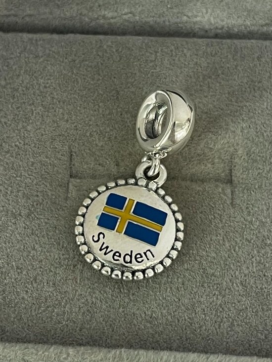 Pandora Jewelry - Pandora Sweden Flag Exclusive Charm Pendant